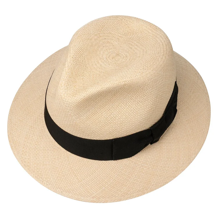 LAVENO TRAVELLER PANAMA STRAW HAT-Can be rolls up for packing