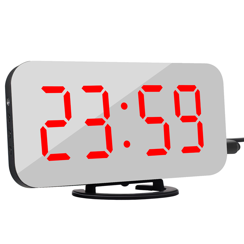 LED Digital Alarm Clock Snooze Dual USB Phone Charging Electronic Clocks, Red, 501 Original
LED Digital Alarm Clock Snooze Dual USB Phone Charging Electronic Clocks, Red, 501 Original