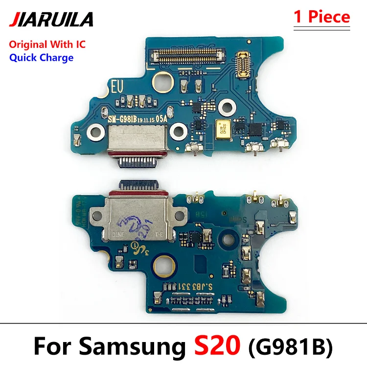 Original For Samsung S20 Plus Ultra G986B G988B G981B Dock Connector USB Charger Charging Board Port Flex Cable Micro