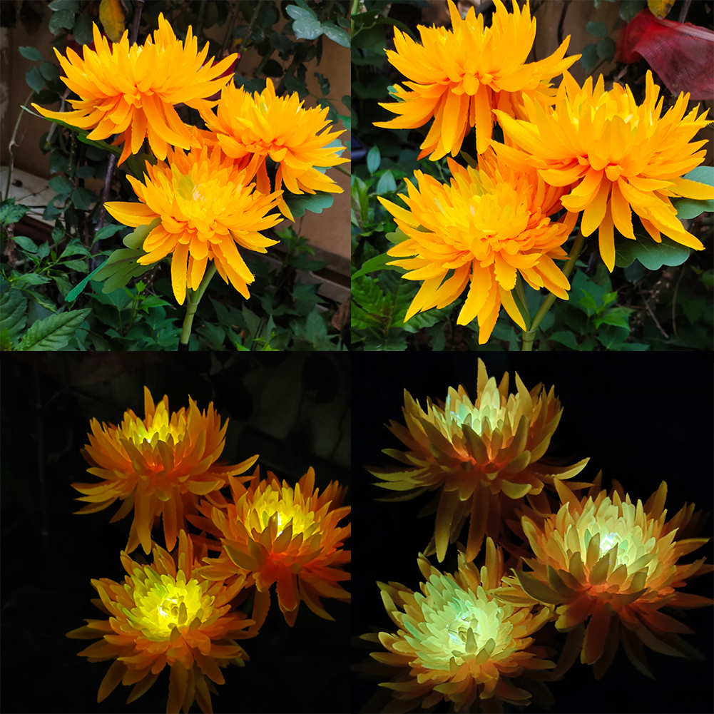 2pcs LED Solar Light Chrysanthemum Flower Lawn Stake Lamp Garden Art Decor, Pink, 501 Original
2pcs LED Solar Light Chrysanthemum Flower Lawn Stake Lamp Garden Art Decor, Pink, 501 Original