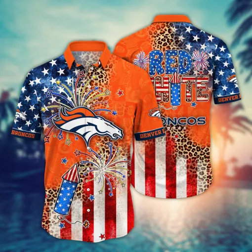 Denver Broncos NFL Hawaii Shirt Independence Day, Summer Shirts NA49889
