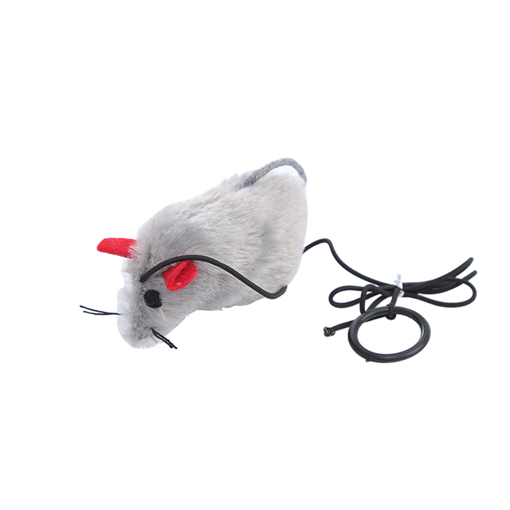 Cat Ring Fur False Mouse Toy Pet Funny Plush Rat Sound Squeaky Vocal Toys, Grey, 501 Original
Cat Ring Fur False Mouse Toy Pet Funny Plush Rat Sound Squeaky Vocal Toys, Grey, 501 Original