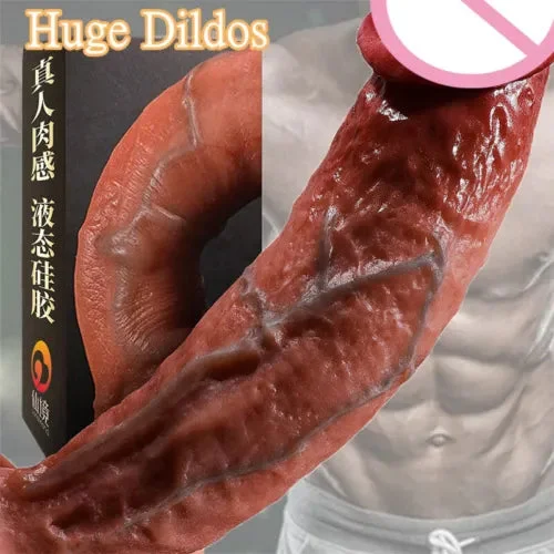 pornhint Pornhint Life Like Realistic Huge Dildo Big Penis Medical Silicone Masturbator Sex Toy