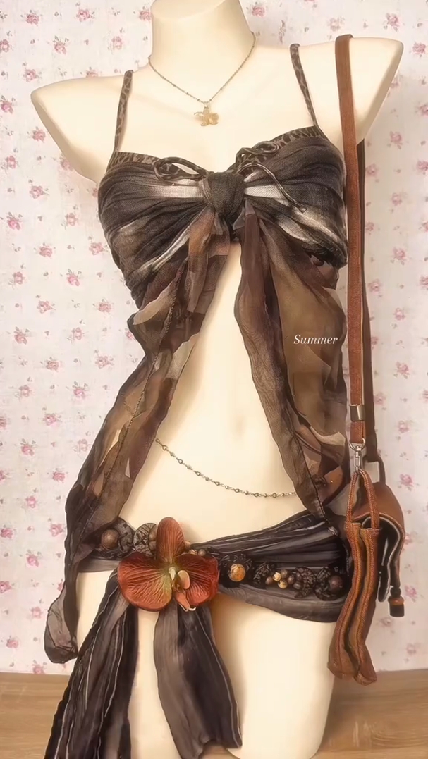 Boho Beach Bikini Set