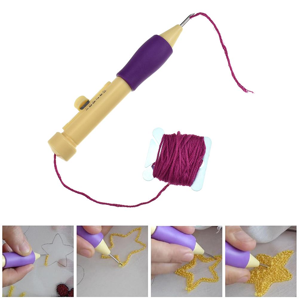 Embroidery Pen Needle Stitches Weaving Tool Sewing Kit Accessory, Purple, 501 Original
Embroidery Pen Needle Stitches Weaving Tool Sewing Kit Accessory, Purple, 501 Original