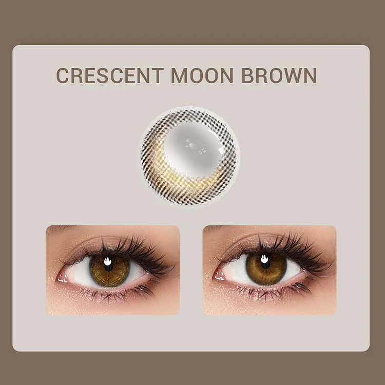 Aprileye Crescent Moon Brown