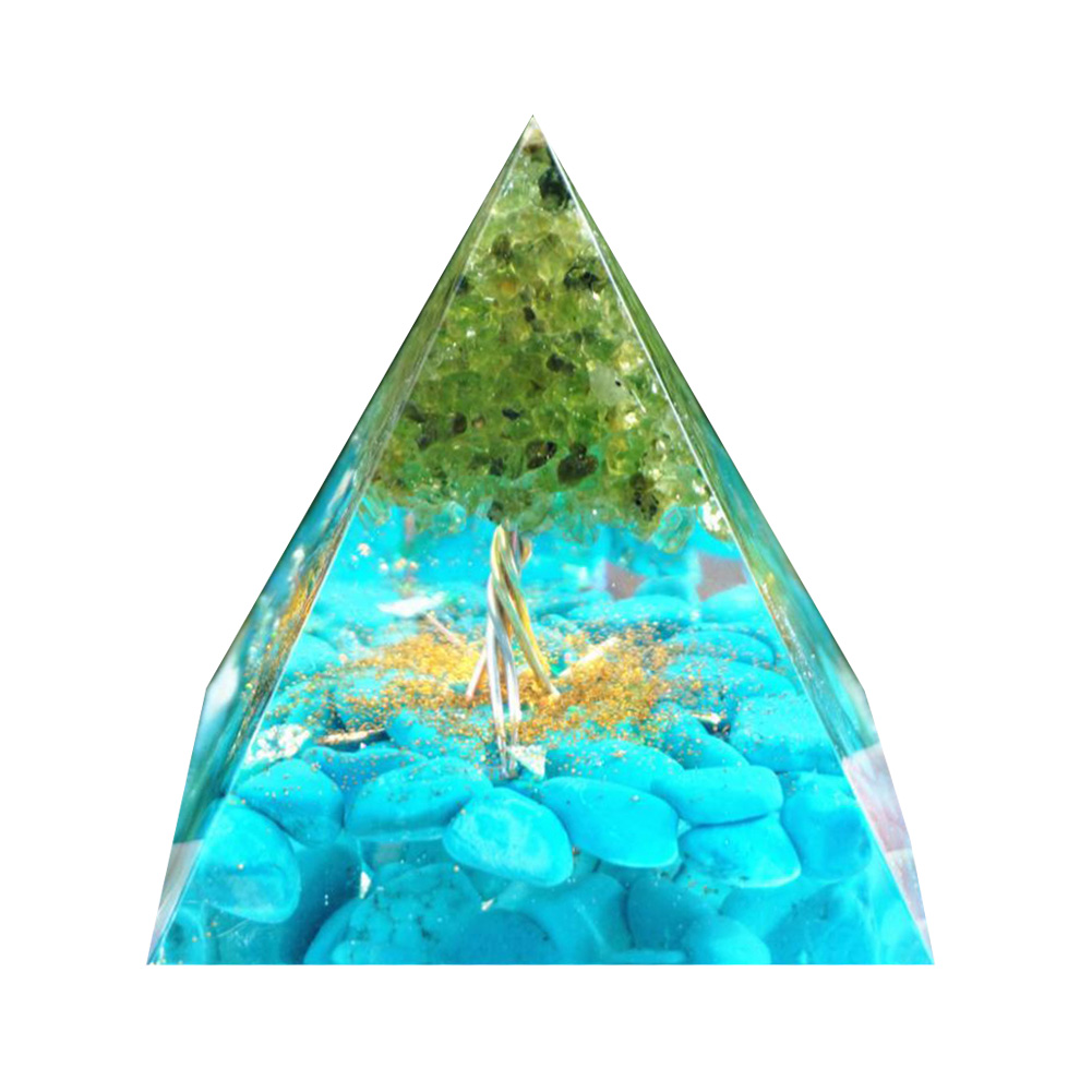 Crystal Energy Orgone Pyramid Mold Wealth Prosperity Peridot Healing Gem, 5cm-2, 501 Original
Crystal Energy Orgone Pyramid Mold Wealth Prosperity Peridot Healing Gem, 5cm-2, 501 Original