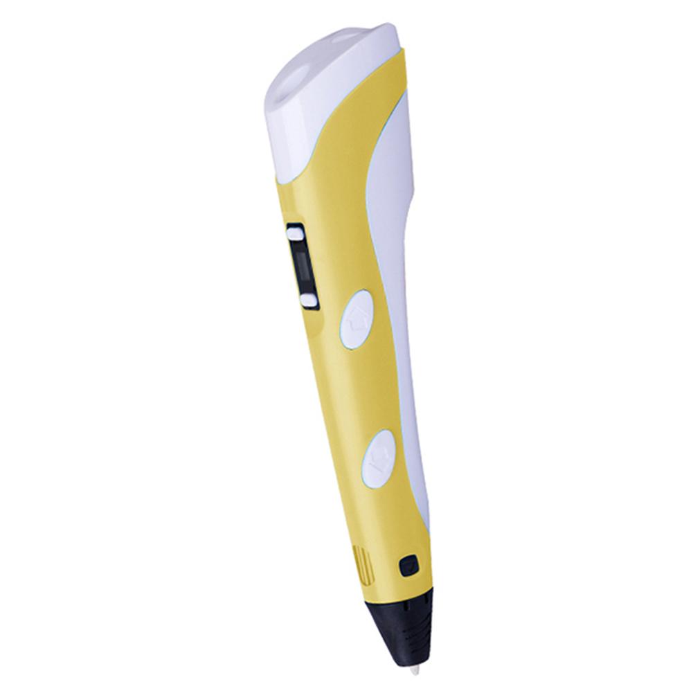 3D Printing Pen LED Screen Three-dimensional Children Drawing Toys (Yellow), 501 Original
3D Printing Pen LED Screen Three-dimensional Children Drawing Toys (Yellow), 501 Original