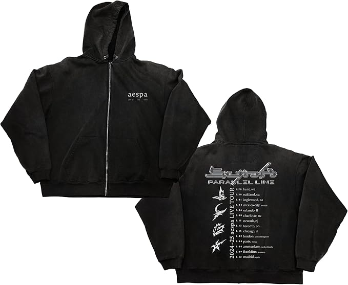 aespa ジップアップパーカー L ジップアップパーカー | SMTOWN OFFICIAL ONLINE STORE