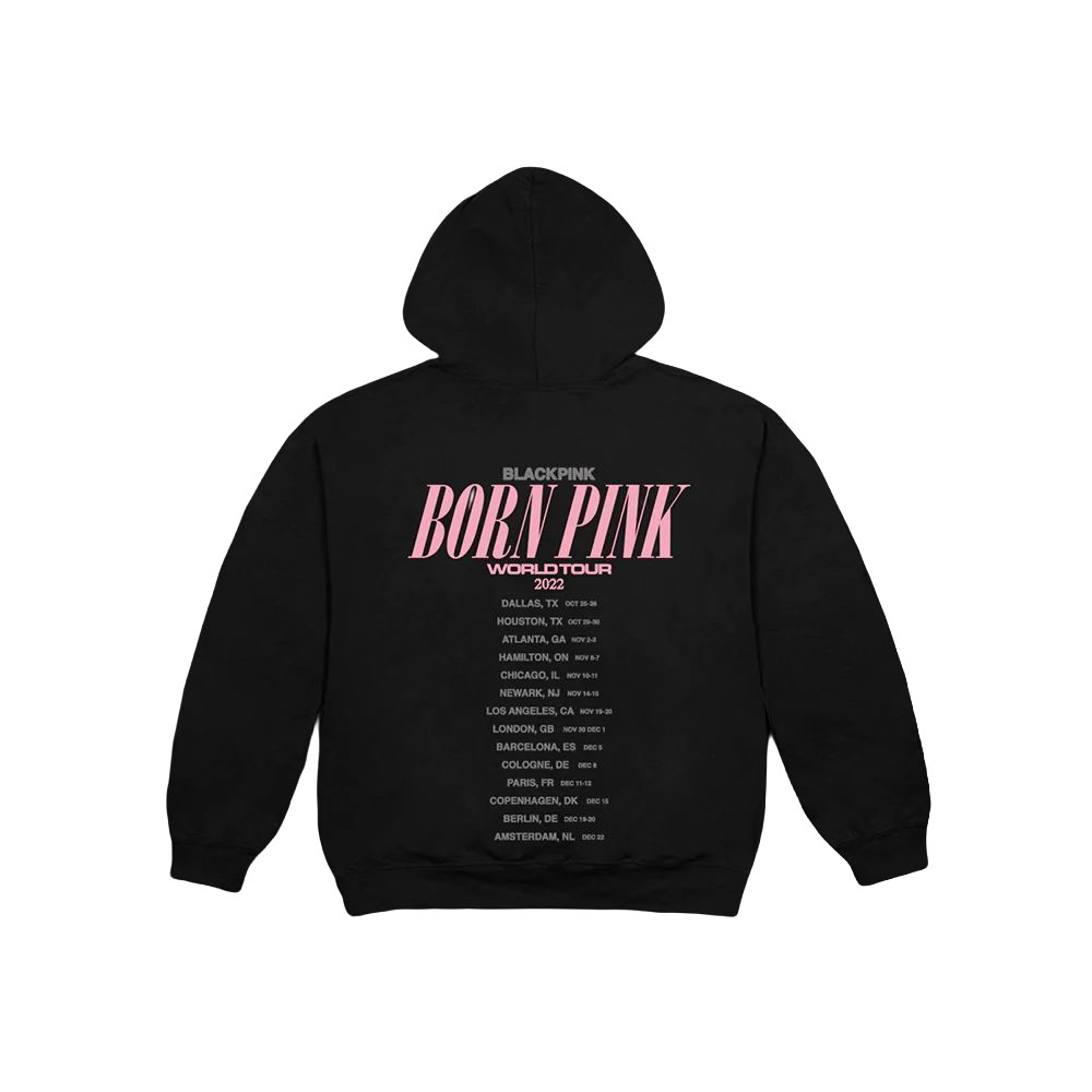 BLACKPINK BORN PINK World Tour Concert Hoodie