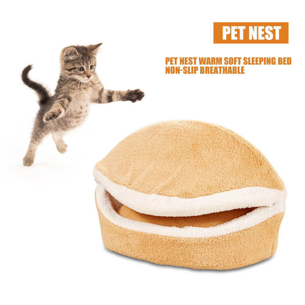 Soft Cat Waterproof Nest Washable Pet Cute Hamburger Bed Kennel Warm Mat, 501 Original
Soft Cat Waterproof Nest Washable Pet Cute Hamburger Bed Kennel Warm Mat, 501 Original