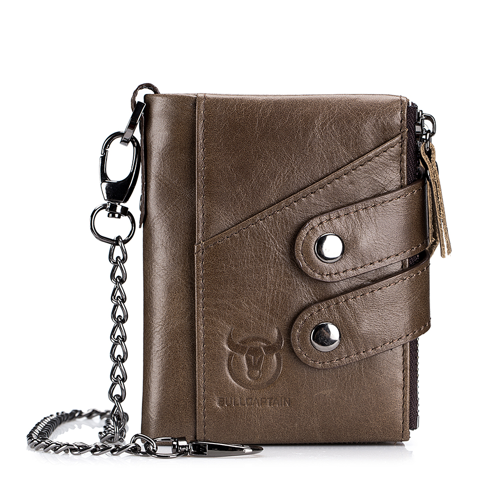 Fashion Small Wallet Men Genuine Leather Trifold Card Bag (Dark Brown), 501 Original
Fashion Small Wallet Men Genuine Leather Trifold Card Bag (Dark Brown), 501 Original