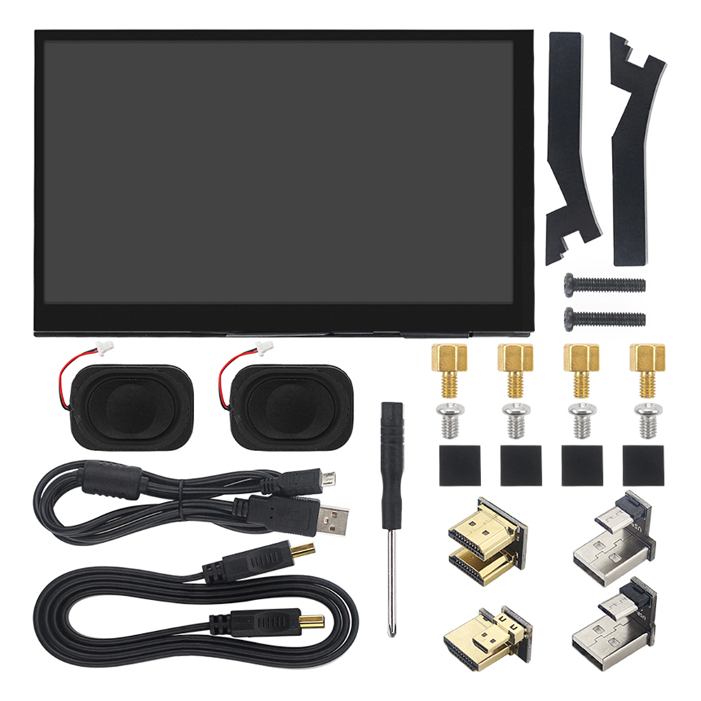 7 inch IPS Touch Screen Display Monitor Module Kit for Raspberry Pi 4B/3B, 501 Original
7 inch IPS Touch Screen Display Monitor Module Kit for Raspberry Pi 4B/3B, 501 Original