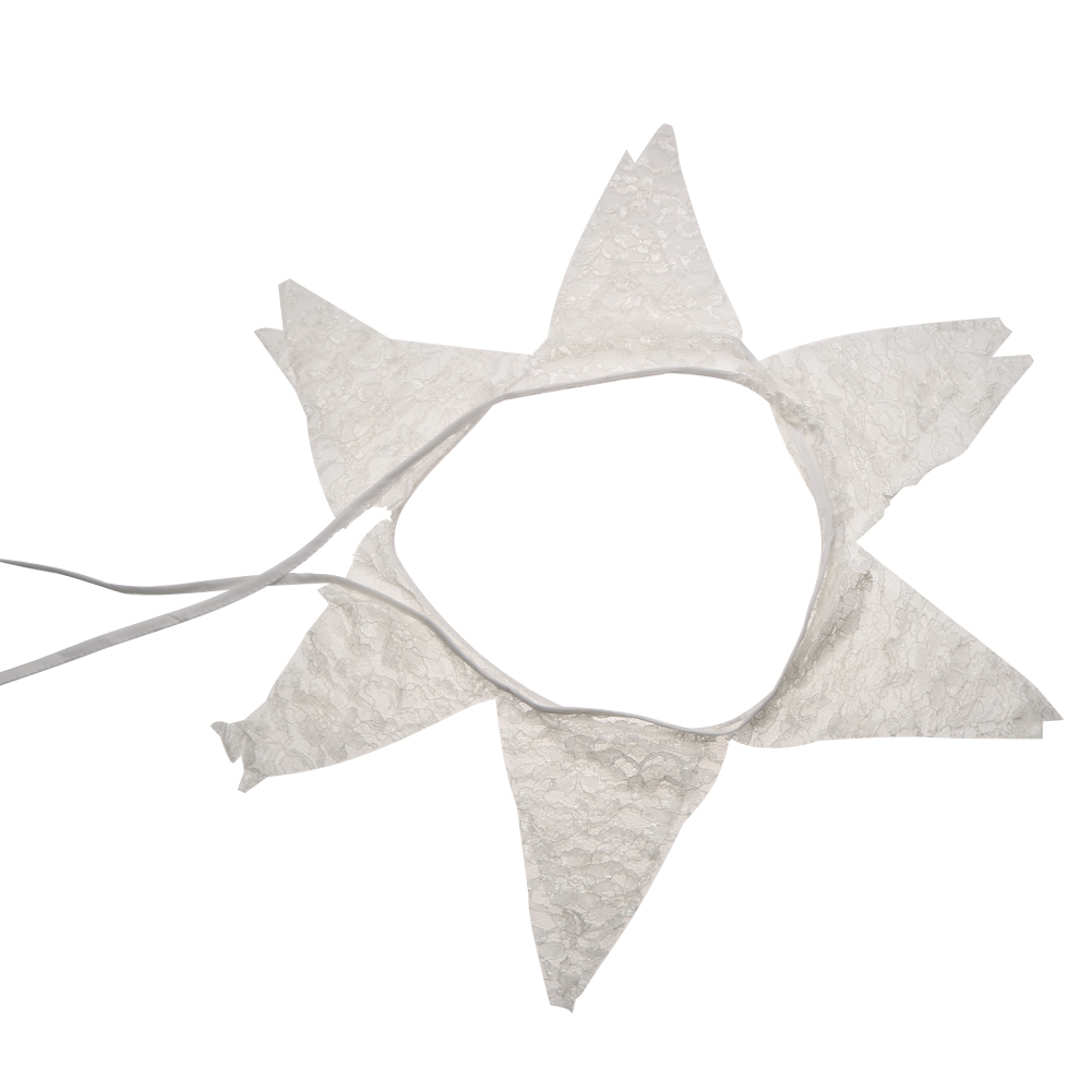2.8m12 Flags White Lace Vintage Party Wedding Pennant Bunting Banner Decor, 501 Original
2.8m12 Flags White Lace Vintage Party Wedding Pennant Bunting Banner Decor, 501 Original