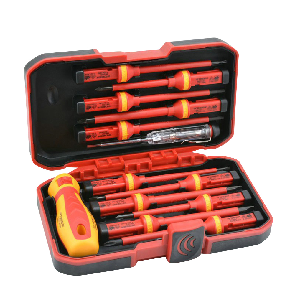 13pcs VDE Insulated Screw Holder Hex Phillips Slotted Screwdriver Hand Tool, 501 Original
13pcs VDE Insulated Screw Holder Hex Phillips Slotted Screwdriver Hand Tool, 501 Original