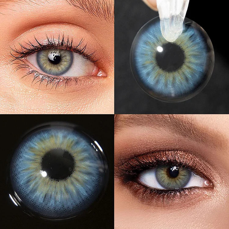 Kanami Blue Colored Contact Lenses