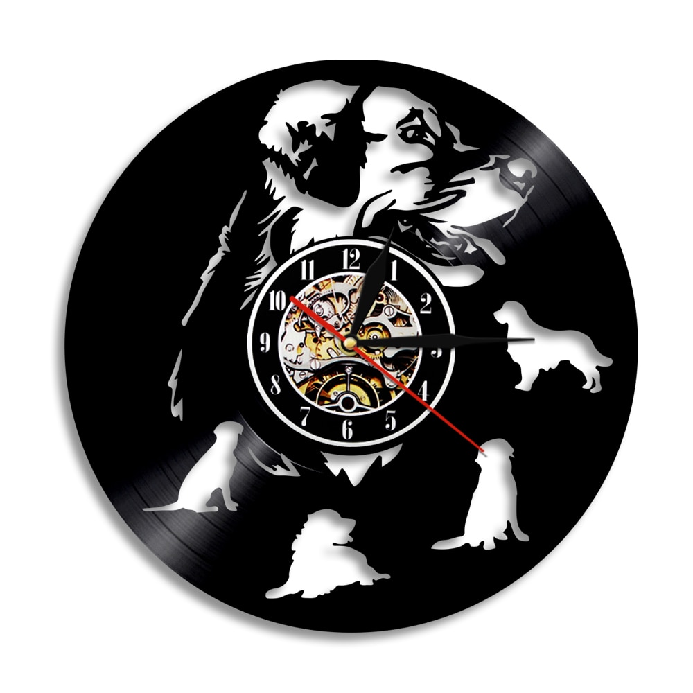 Labrador Golden Retriever Dog Breed Viny - Vinyl Record Wall Clock - Without LED, 501 Original
Labrador Golden Retriever Dog Breed Viny - Vinyl Record Wall Clock - Without LED, 501 Original