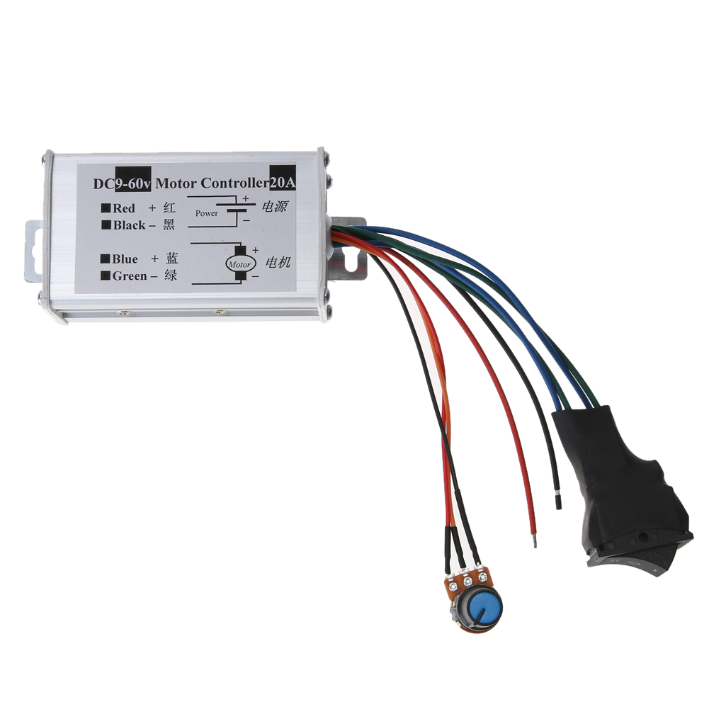 Reversible DC Speed Controller 12V24V36V48V60V Motor Driver PWM Controller, 501 Original
Reversible DC Speed Controller 12V24V36V48V60V Motor Driver PWM Controller, 501 Original