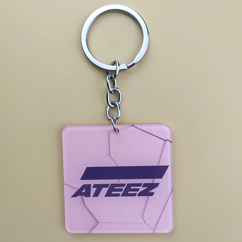 ATEEZ Square Keychain