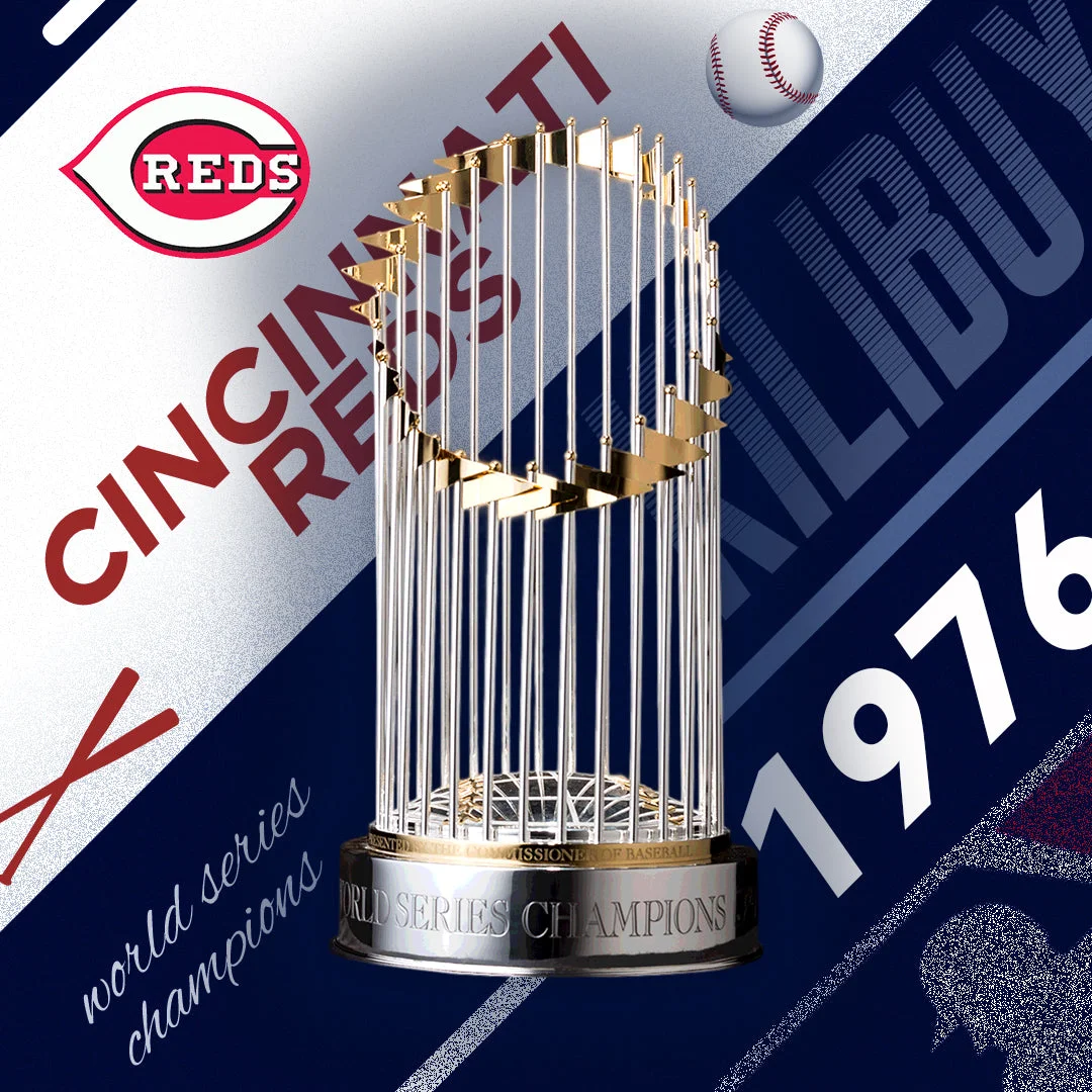 【MLB】1976 CINCINNATI REDS MLB WORLD SERIES WINNER