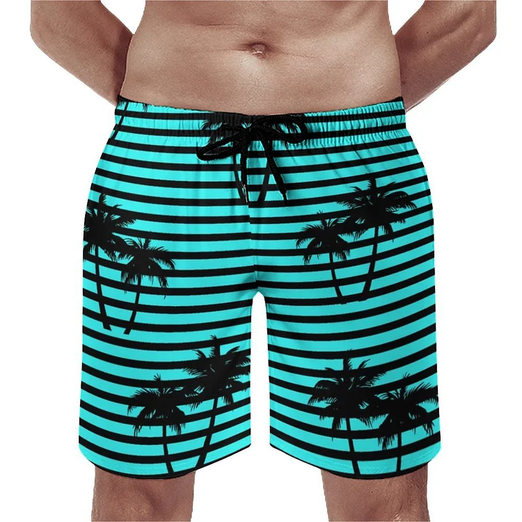 Personalized Men's Quick Dry Lightweight Beach Board Shorts