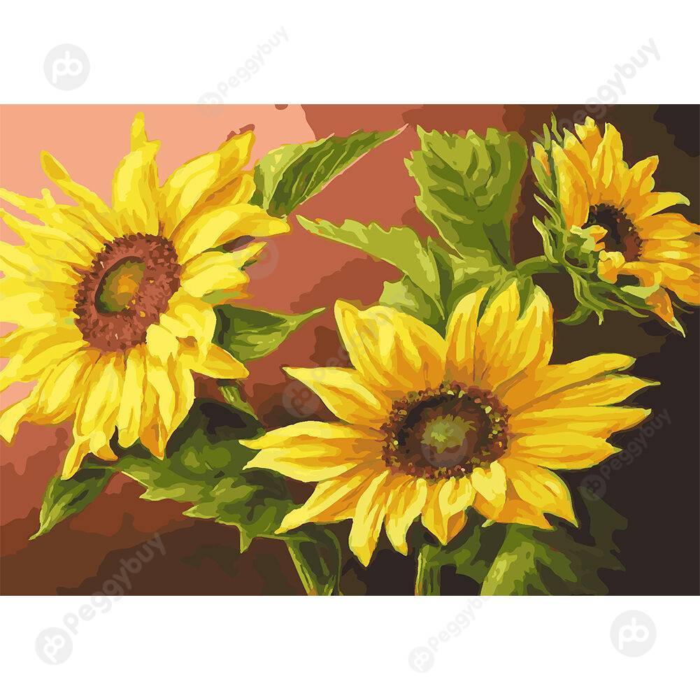DIY Oil Painting By Numbers Set Flowers Color Drawing Home Christmas Decor, 501 Original
DIY Oil Painting By Numbers Set Flowers Color Drawing Home Christmas Decor, 501 Original