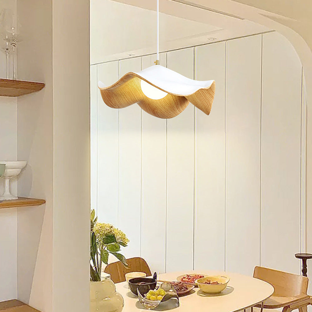 Minimalist Lotus Leaf Pendant Light