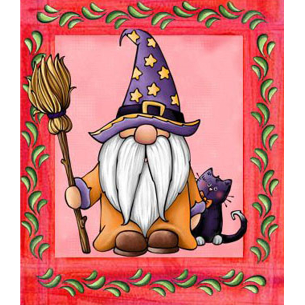 (Multi-Size) Gnome - Round/Square Drill Diamond Painting, Square diamond 30*30cm, 501 Original
(Multi-Size) Gnome - Round/Square Drill Diamond Painting, Square diamond 30*30cm, 501 Original