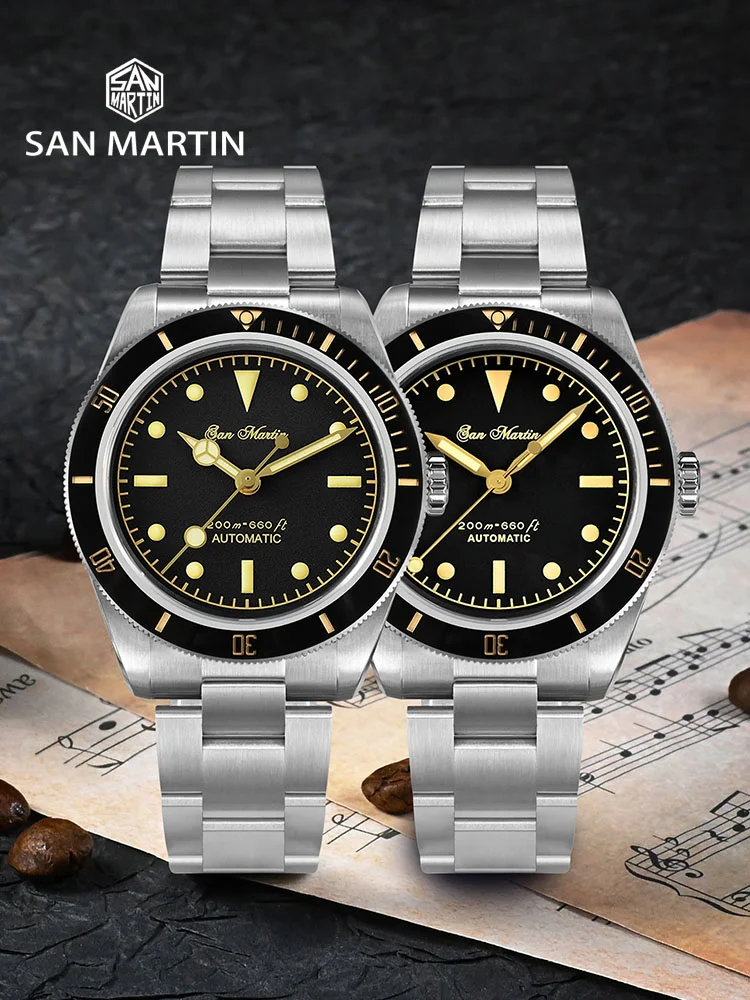 Embrace Vintage Elegance with the San Martin 6200 Retro Dive Watch SN004GASan Martin Watch San Martin Official Authorized StoreSan Martin Watches