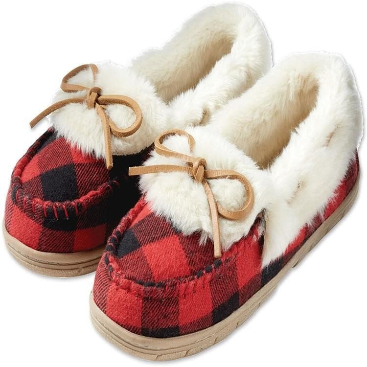 Warm Plush Bowknot Fur Boat Shoes SP15529