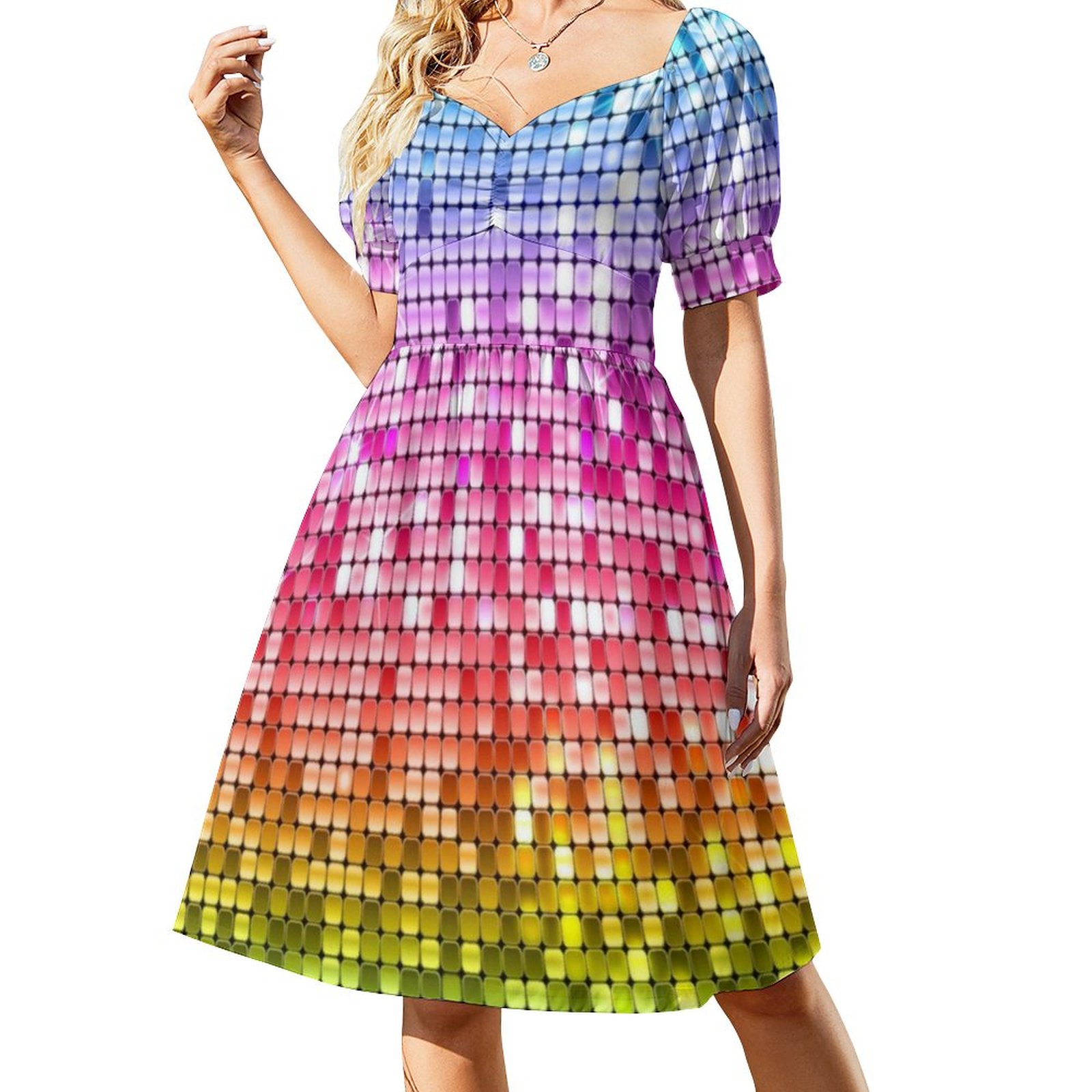 sequin pride dress FULL SEQUIN GAY PRIDE DRESS