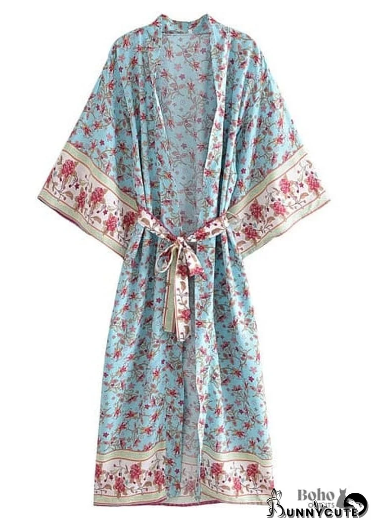 Women's Chic Poppy Boho Kimono Dress