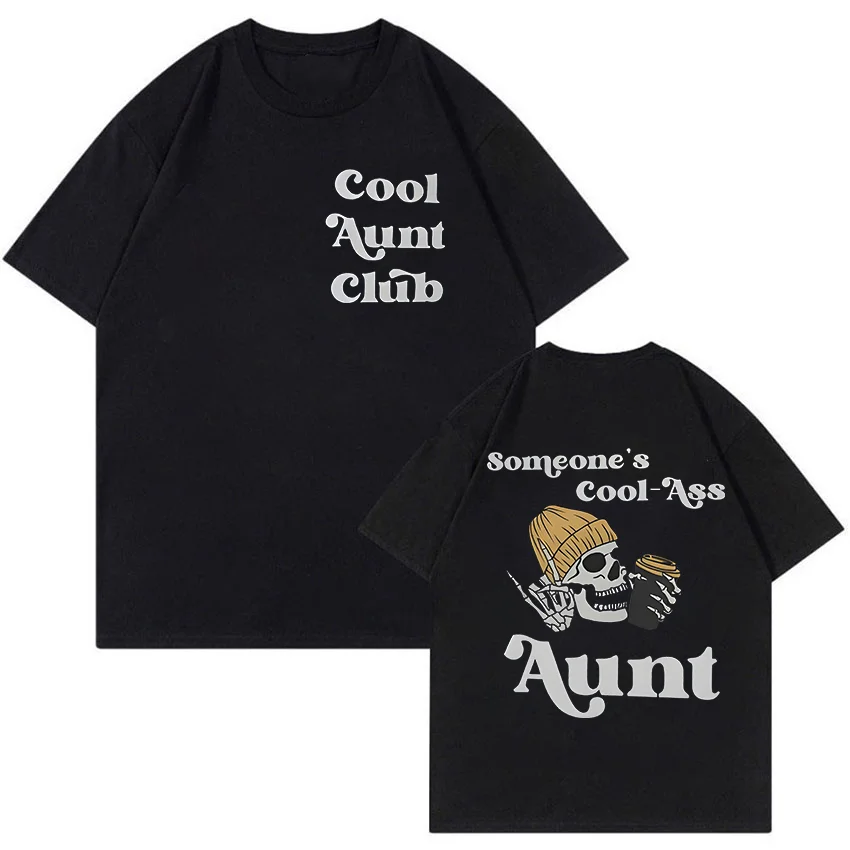 Cool Aunt Club Printed Unisex Oversized T-shirt - Devcarry
