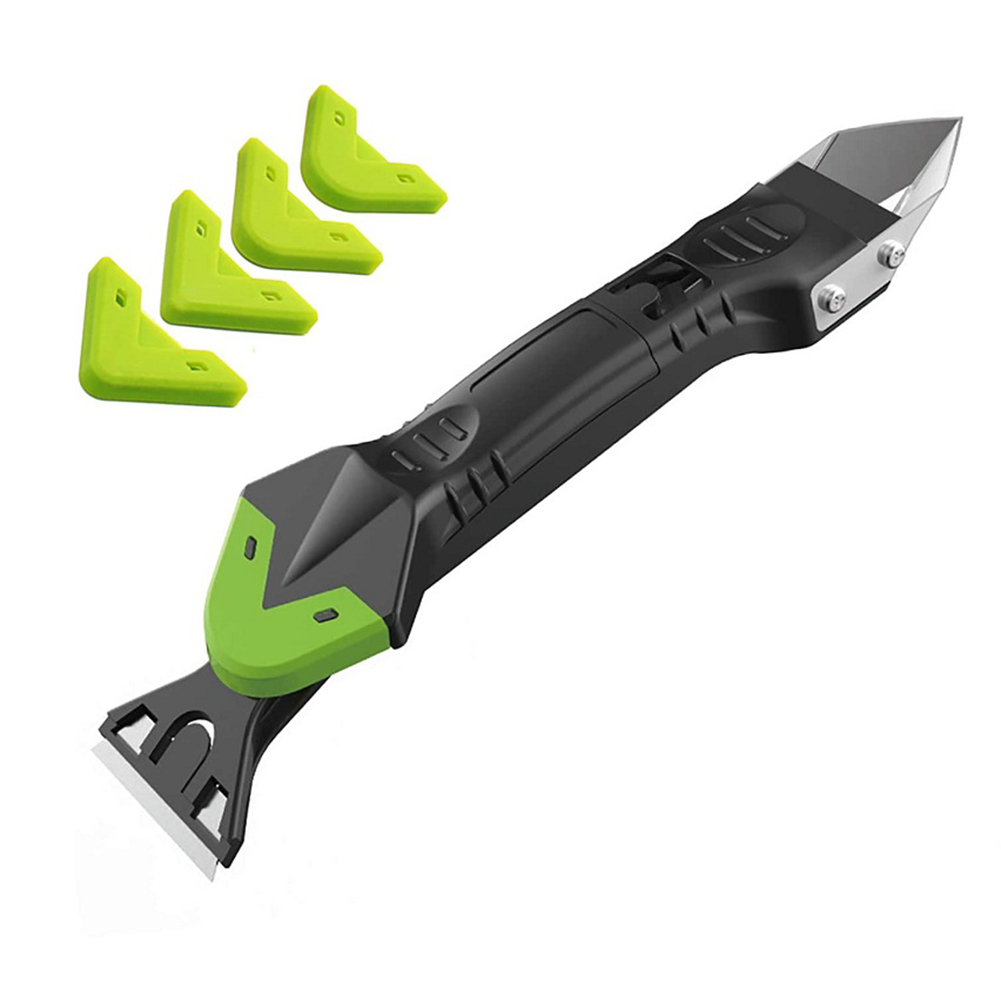 Metal Caulk Finisher Sealant Smooth Scraper Grout Kit Plastic Hand Tool Set, 5 in1 green, 501 Original
Metal Caulk Finisher Sealant Smooth Scraper Grout Kit Plastic Hand Tool Set, 5 in1 green, 501 Original