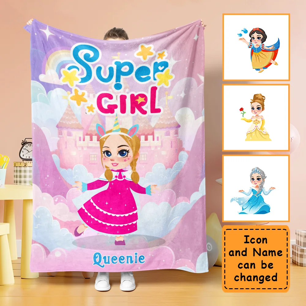 Custom Blanket Personalized Kids Gifts | Makemesurprise®