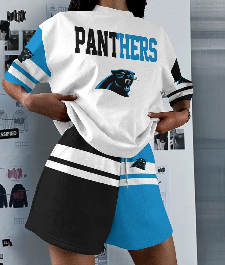 Carolina Panthers  Limited Edition Top And Shorts Two-Piece Suits