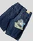 Eslicerpro American Skull Embroidery Retro Baggy Beach Summer Street Fashion Y2k Denim Shorts Harajuku Gothic Men Basketball Shorts