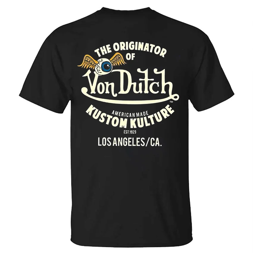 The Originator Of Von Dutch Printed Unisex T-shirt - Devcarry