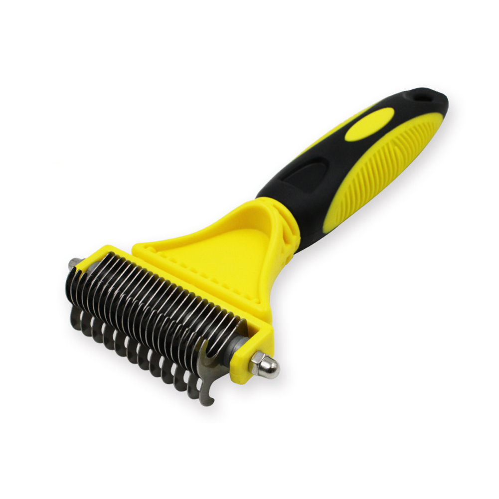 Dog Hair Removal Brushs Pet Open Knot Comb Double Sided Grooming Shedding, 501 Original
Dog Hair Removal Brushs Pet Open Knot Comb Double Sided Grooming Shedding, 501 Original