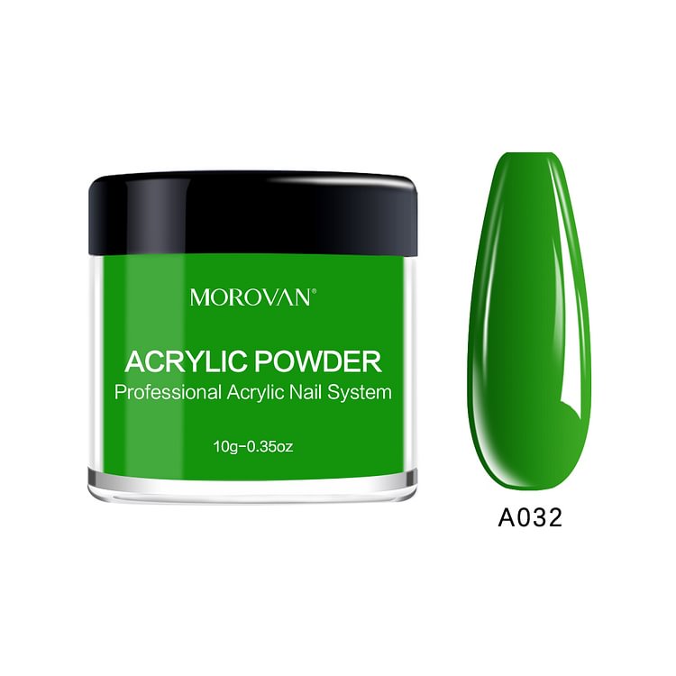 Morovan Forest Green Acrylic Powder A032
