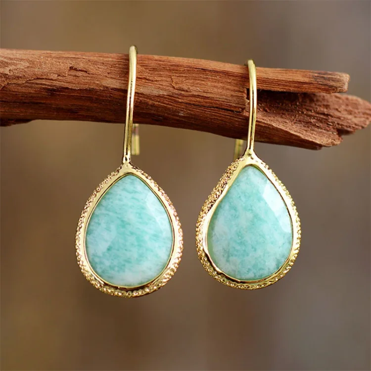 Amazonite Elegant Orgone Earrings