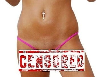 Sexy Hot SHbikini Mini Micro Bikini Bottom Extreme Open