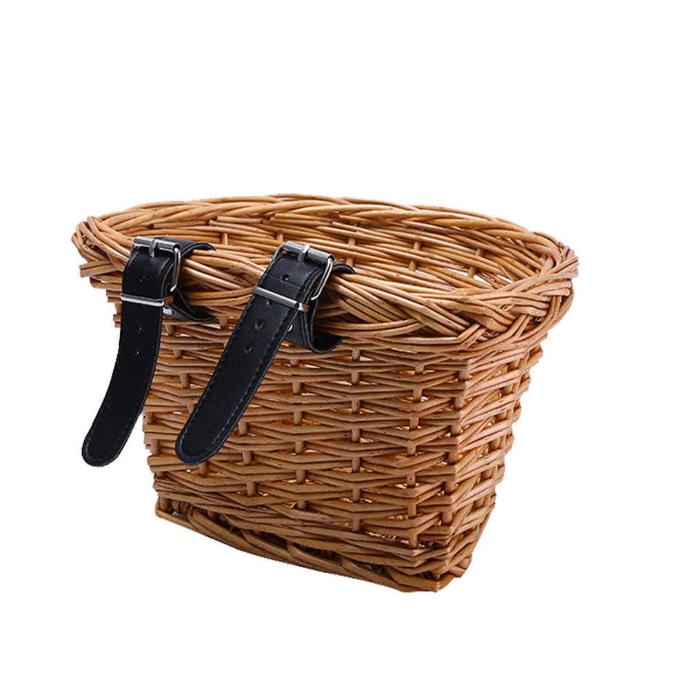 Children Bicycle Basket Handle Bar Wicker Woven Carrier Cycling Front Bags, 501 Original
Children Bicycle Basket Handle Bar Wicker Woven Carrier Cycling Front Bags, 501 Original