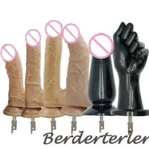 pornhint Pornhint Reciprocating Saw Silicone Dildos Attachments for Sex Machine Different Sizes