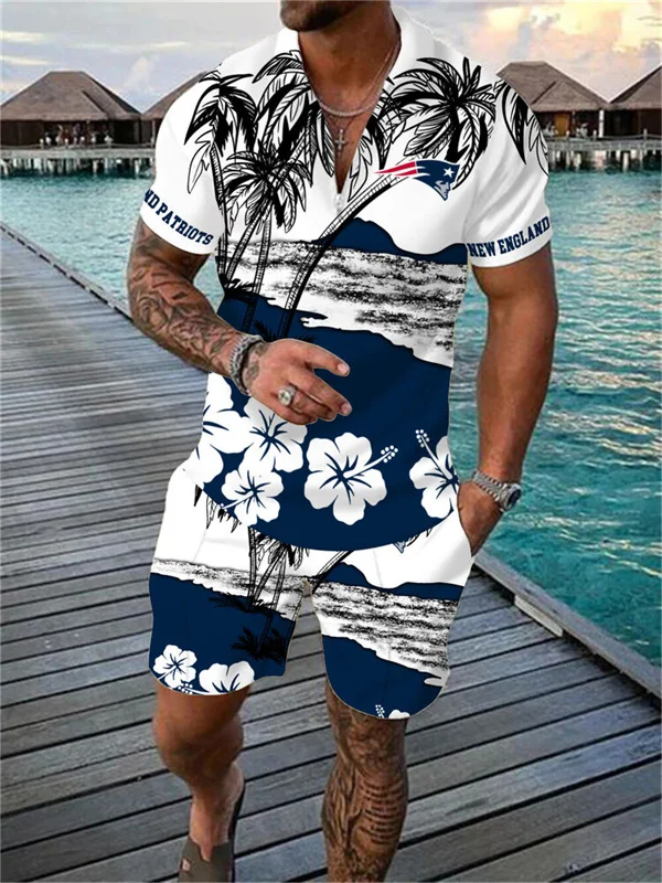 New England Patriots
Limited Edition Polo Shirt And Shorts Two-Piece Suits