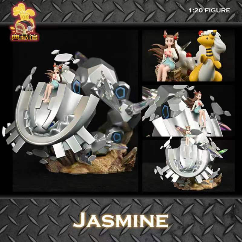 1/20 Scale World Zukan Mega Steelix Jasmine Ampharos Pokemon
