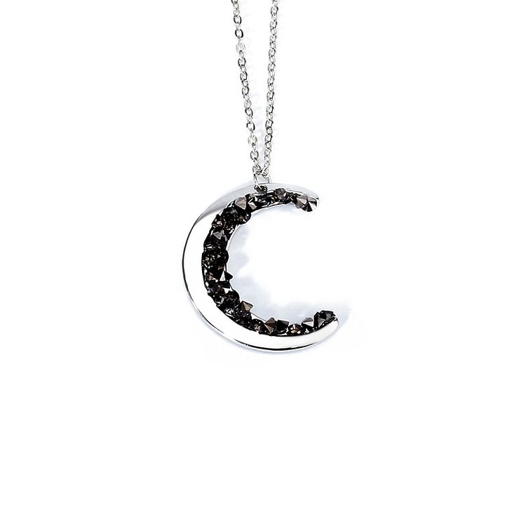 Crystal Moon Necklace