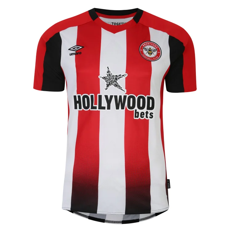 Brentford FC Home Shirt Kit 2023-2024 - White/Red