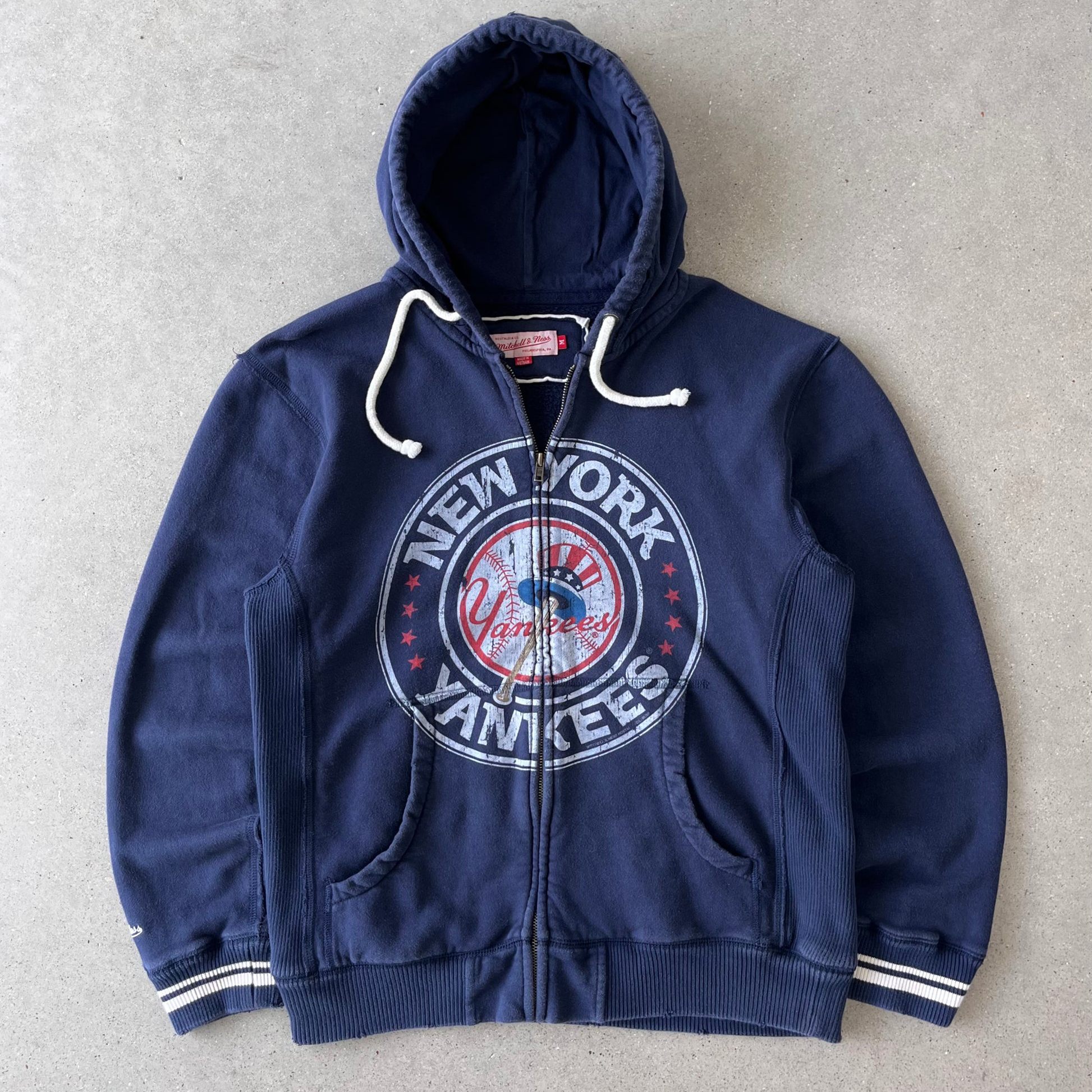 Unisex Oversized Vintage 80s Baseball Hooded Jacket