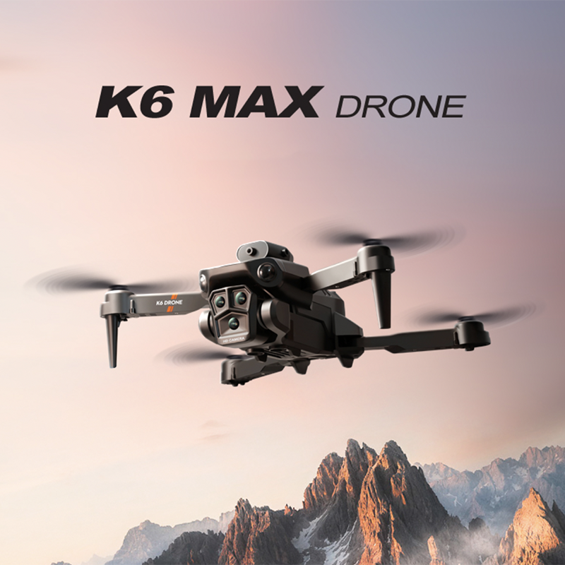 The latest 4K HDR triple camera drone K6 MAX in 2023